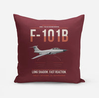 Thumbnail for F-101B Voodoo design on dark red pillow