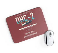 Thumbnail for DHC-2 Beaver Mk I design on dark red rectangle mouse pad
