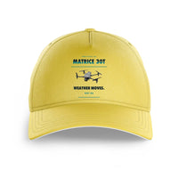 Thumbnail for DJI Matrice 30T design on yellow printed hat