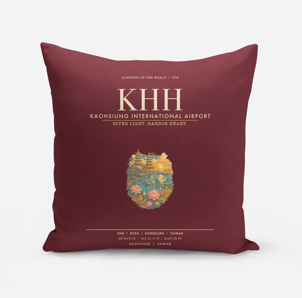 Kaohsiung International Airport KHH - Dark Red