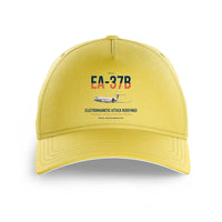 Thumbnail for EA-37B Compass Call design on yellow printed hat