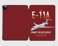 Thumbnail for E-11A BACN design on dark red ipad tablet case