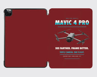 Thumbnail for DJI Mavic 4 Pro design on dark red ipad tablet case