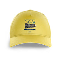 Thumbnail for FJ33-5A design on yellow printed hat