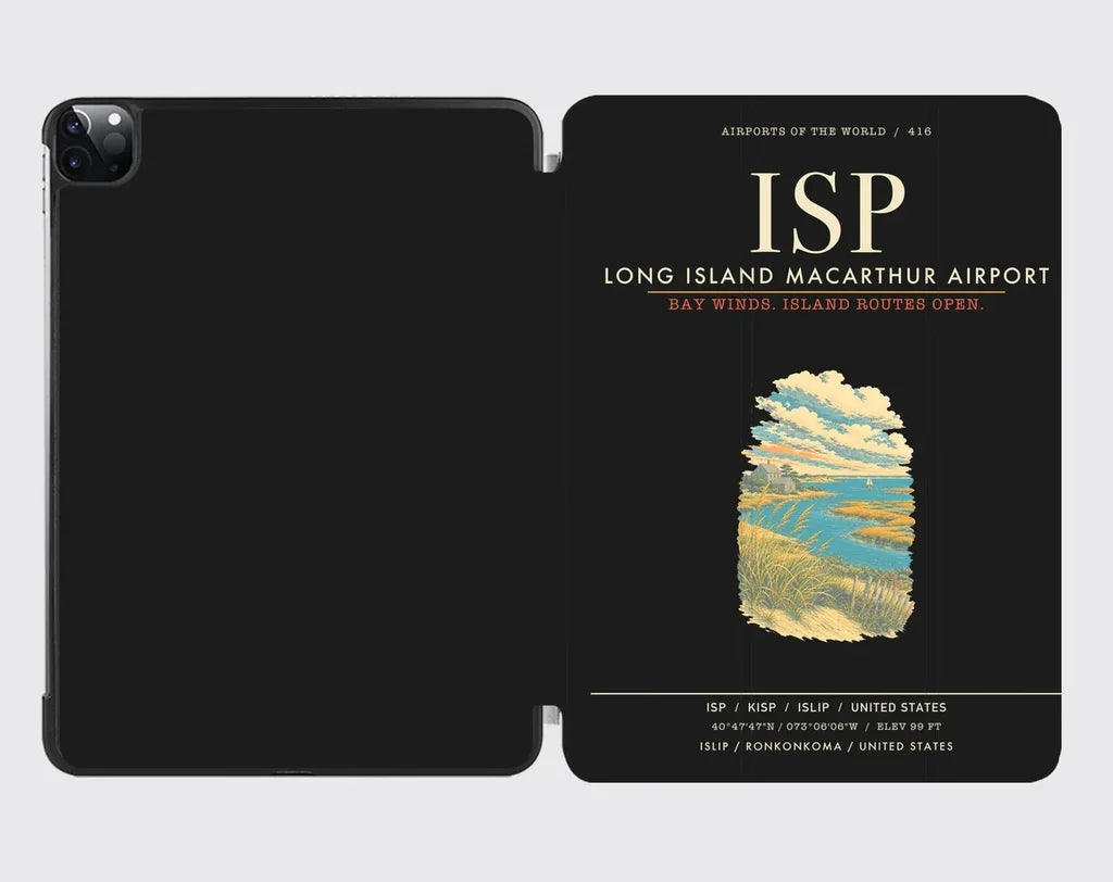 Long Island MacArthur Airport ISP - Black
