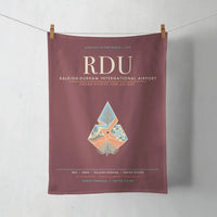 Thumbnail for Raleigh-Durham International Airport RDU - Dark Red