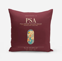 Thumbnail for Pisa Airport Galileo Galilei PSA - Dark Red