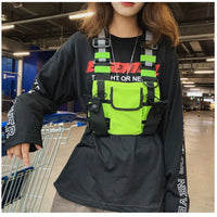 Thumbnail for Cabin Crew Crossbody Chest Bag — Reflective Oxford Sling