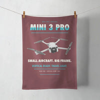 Thumbnail for DJI Mini 3 Pro design on dark red towel