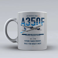 Thumbnail for A350F Mug design on light gray airbus