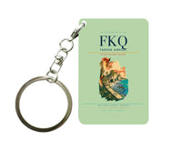 Thumbnail for Fakfak Airport (FKQ) design on light green key chain