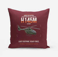 Thumbnail for Airbus Helicopters H145M LUH SOF design on dark red pillow