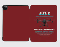 Thumbnail for Freefly Alta X design on dark red ipad tablet case