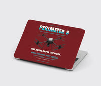 Thumbnail for Skyfront Perimeter 8 design on dark red MacBook case