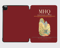Thumbnail for Mariehamn Airport (MHQ) design on dark red ipad tablet case