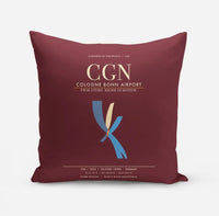 Thumbnail for Cologne Bonn Airport CGN - Dark Red