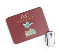 Thumbnail for Shaheed Bhagat Singh International Airport (IXC) design on dark red rectangle mouse pad