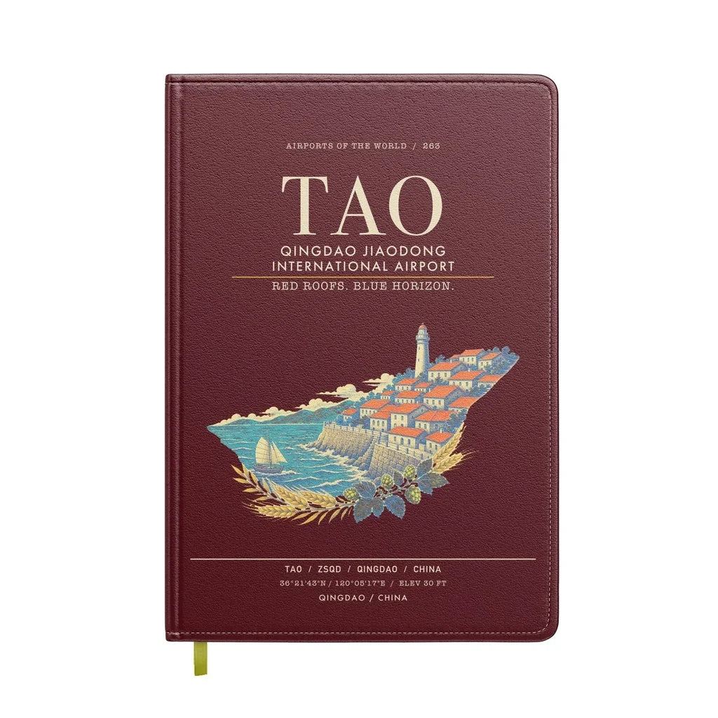 Qingdao Jiaodong International Airport TAO - Dark Red