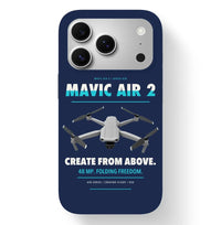 Thumbnail for DJI Mavic Air 2 Case design on navy blue iphone case