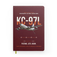 Thumbnail for KC-97L STRATOFREIGHTER design on dark red notebook