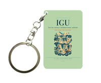 Thumbnail for Foz do Iguaçu International Airport (IGU) design on light green key chain