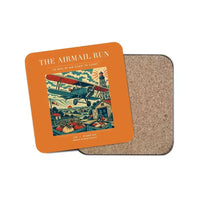 Thumbnail for The Airmail Run - Designed Coasters design on orange 1-piece