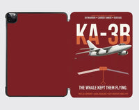 Thumbnail for KA-3B Skywarrior design on dark red ipad tablet case