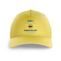 Thumbnail for Flyability Elios 3 design on yellow printed hat