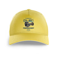 Thumbnail for CF6-80E1 design on yellow printed hat