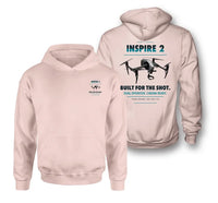 Thumbnail for DJI Inspire 2 design on pink hoodie