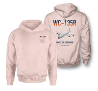Thumbnail for WC-135R Constant Phoenix design on pink double-side hoodie, double-side print