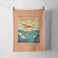 Thumbnail for VINTAGE G4257 - The Dead Stick Contest - Designed Towels design on orange