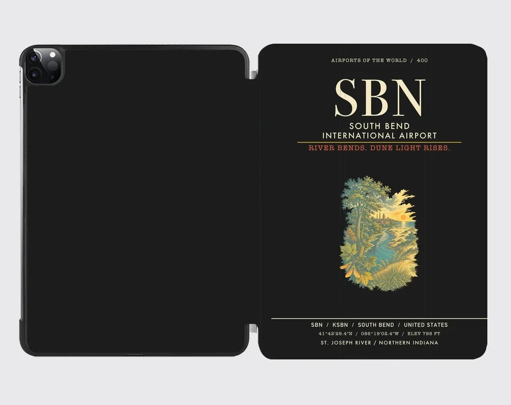 South Bend International Airport SBN - Black