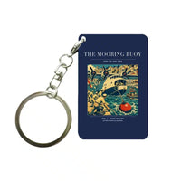Thumbnail for VINTAGE G4183 - The Mooring Buoy - Designed Key Chain design on navyblue