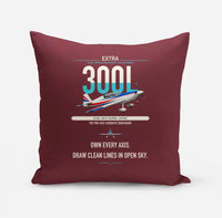 Thumbnail for Extra 300L design on dark red pillow