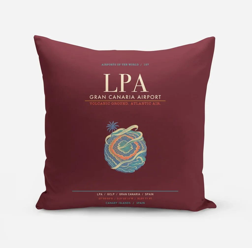 Gran Canaria Airport LPA - Dark Red