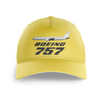 Thumbnail for The Boeing 757 printed hat - yellow