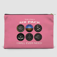 Thumbnail for Only Six Pack I Will Zipper Pouch - view 12