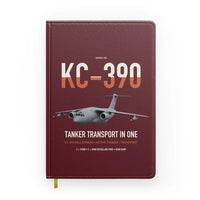 Thumbnail for Embraer KC-390 Millennium design on dark red notebook