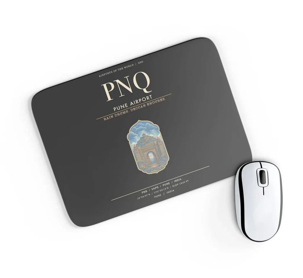 Pune Airport PNQ - Black