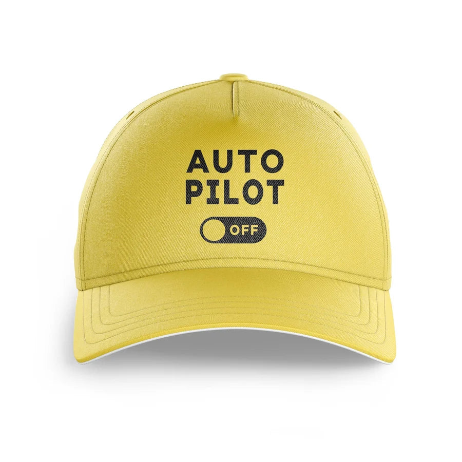 Auto Pilot Off Printed Hat - view 12