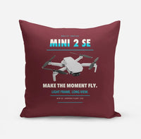 Thumbnail for DJI Mini 2 SE design on dark red pillow