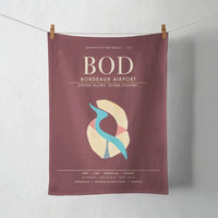 Thumbnail for Bordeaux Airport BOD - Dark Red