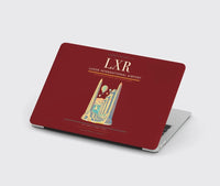 Thumbnail for Luxor International Airport (LXR) design on dark red MacBook case