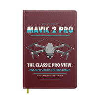 Thumbnail for DJI Mavic 2 Pro design on dark red notebook