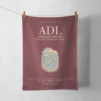 Thumbnail for Adelaide Airport ADL - Dark Red