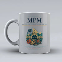 Thumbnail for International Airport MPM Mug design on light gray maputo