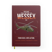 Thumbnail for Westland Wessex HU5 design on dark red notebook