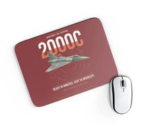 Thumbnail for Dassault Mirage 2000C RDI design on dark red rectangle mouse pad