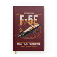 Thumbnail for F-5E Tiger II design on dark red notebook